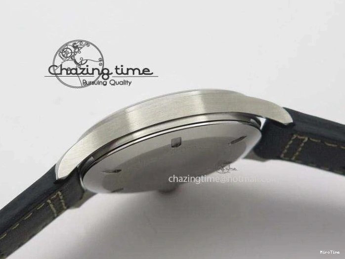 MIROTIME 0224 Pilot Mark XVI “Father & Son 2012” MK Maker SS Sliver Dial A2892 On Black Leather Strap Attractive 7373